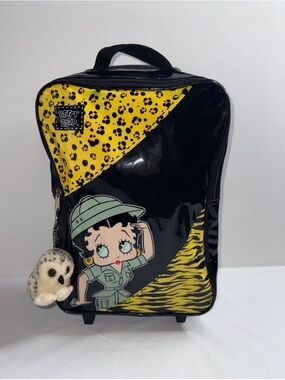 Betty Boop Black and Red Graphic Bag Insert